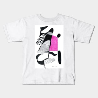 Abstract Drawing #1: 'BALANCE' Kids T-Shirt
